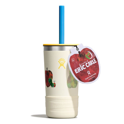 Hydro Flask ERIC CARLE 12oz KIDS TUMBLER WITH STRAW ハイドロフラスク エリックカール 12oz キッズ タンブラー ウィズ ストロー k8902360195252【キッズ キッズタンブラー ストロータンブラー タンブラー ドリンクウェア 12oz 子ども用 26SS】
