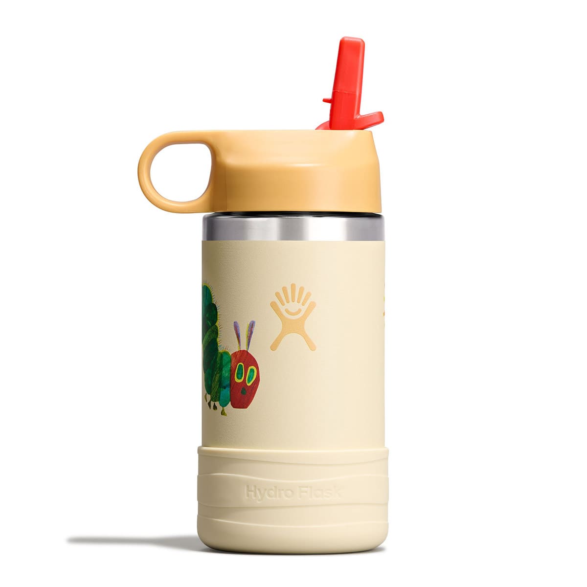 Hydro Flask ERIC CARLE 12oz KIDS WIDE MOUTH BOTTLE ハイドロフラスク エリックカール 12oz キッズ ワイドマウス ボトル k8902350194252【キッズ キッズボトル キッズ水筒 ワイドマウスボトル ボトル ドリンクボトル 12oz 子ども用 26SS】