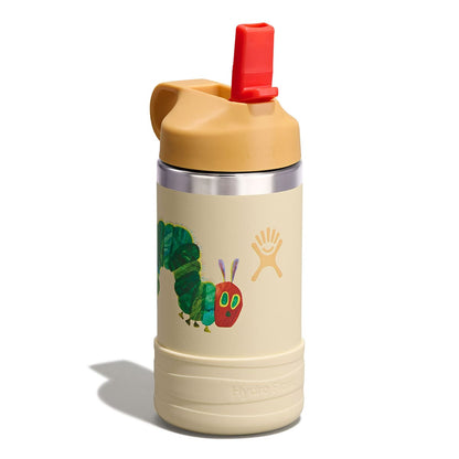 Hydro Flask ERIC CARLE 12oz KIDS WIDE MOUTH BOTTLE ハイドロフラスク エリックカール 12oz キッズ ワイドマウス ボトル k8902350194252【キッズ キッズボトル キッズ水筒 ワイドマウスボトル ボトル ドリンクボトル 12oz 子ども用 26SS】