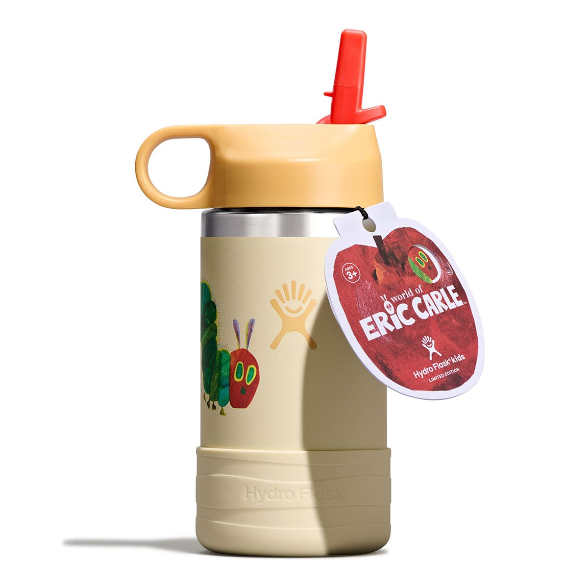 Hydro Flask ERIC CARLE 12oz KIDS WIDE MOUTH BOTTLE ハイドロフラスク エリックカール 12oz キッズ ワイドマウス ボトル k8902350194252【キッズ キッズボトル キッズ水筒 ワイドマウスボトル ボトル ドリンクボトル 12oz 子ども用 26SS】