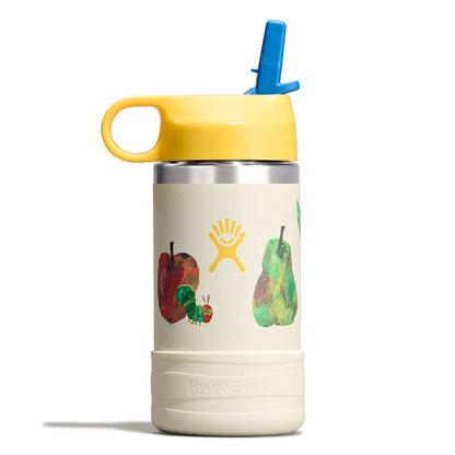 Hydro Flask ERIC CARLE 12oz KIDS WIDE MOUTH BOTTLE ハイドロフラスク エリックカール 12oz キッズ ワイドマウス ボトル k8902350195252【キッズ キッズボトル キッズ水筒 ワイドマウスボトル ボトル ドリンクボトル 12oz 子ども用 26SS】