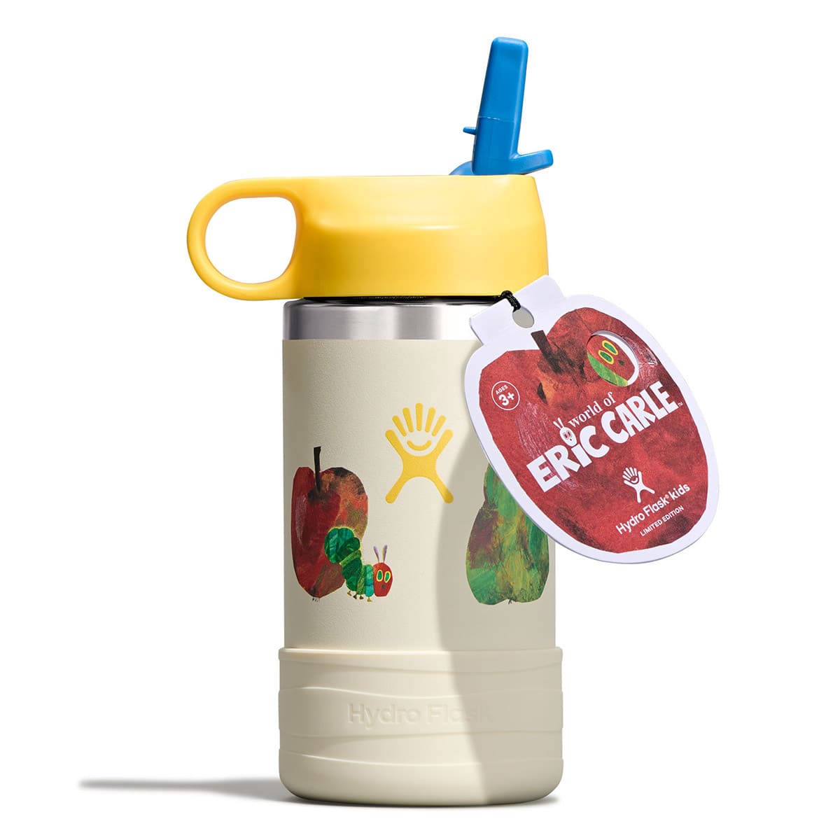 Hydro Flask ERIC CARLE 12oz KIDS WIDE MOUTH BOTTLE ハイドロフラスク エリックカール 12oz キッズ ワイドマウス ボトル k8902350195252【キッズ キッズボトル キッズ水筒 ワイドマウスボトル ボトル ドリンクボトル 12oz 子ども用 26SS】