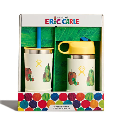 Hydro Flask ERIC CARLE KIDS 12oz TUMBLER&BOTTLE SET ハイドロフラスク エリックカール キッズ 12oz タンブラー＆ボトルセット k8902370195252【キッズ キッズタンブラー ボトルセット タンブラー ボトル ドリンクウェア 12oz 26SS】
