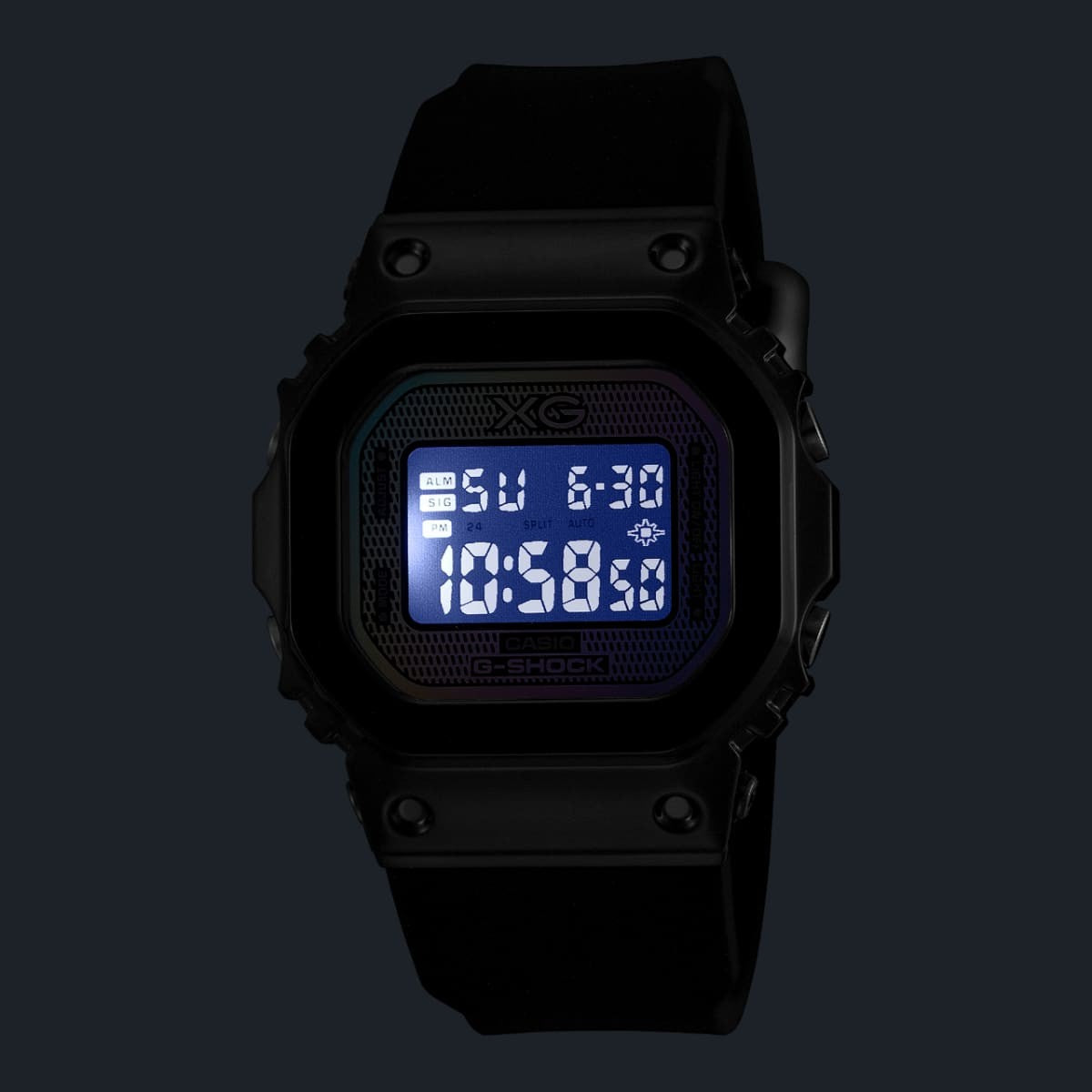 G-SHOCK GM-S5600XG-1JR ジーショック GM-S5600XG-1JR GM-S5600XG-1JR【メンズ ブラック レインボー 耐衝撃 防水 26SS】