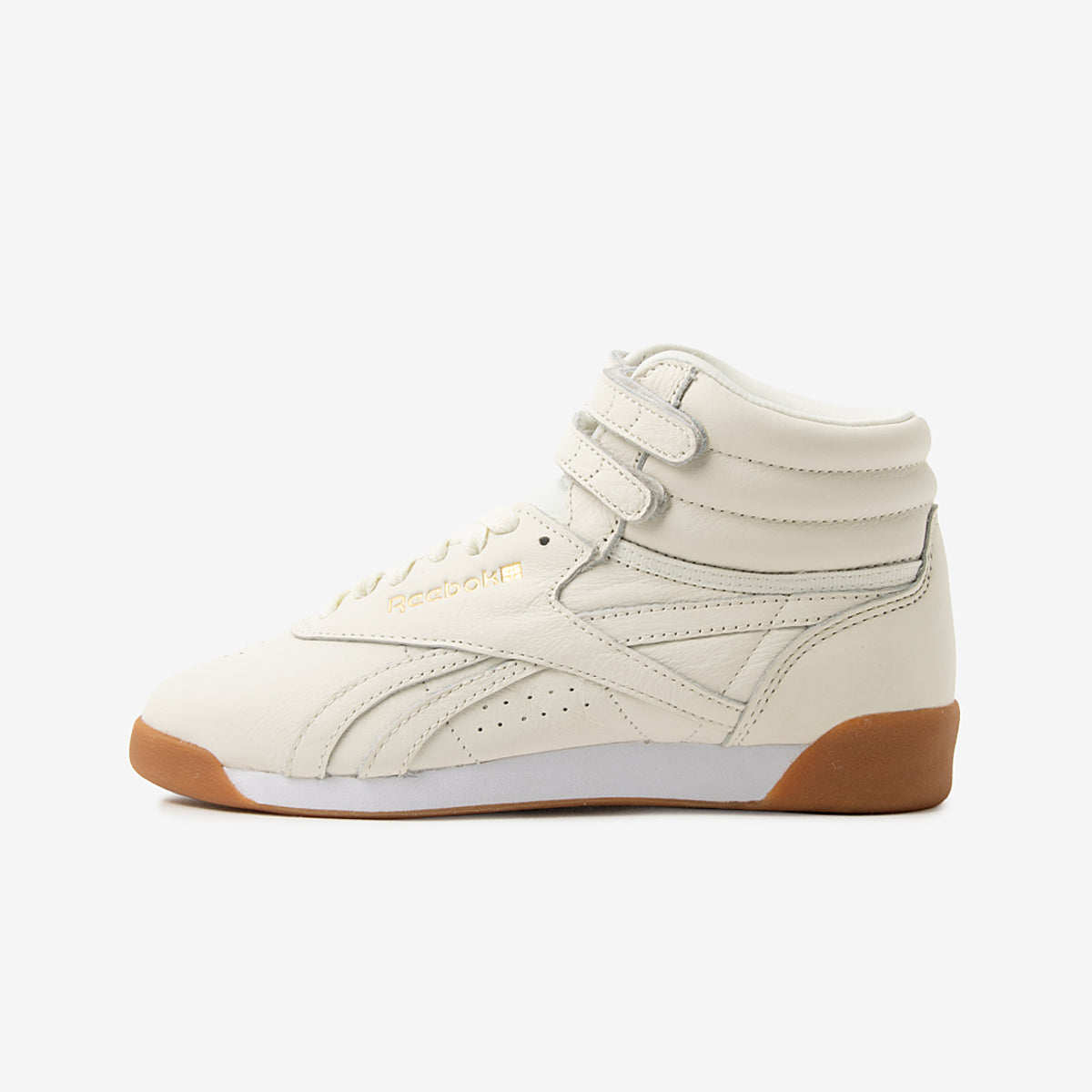 Reebok Freestyle HI リーボック W フリースタイル ハイ 100271745【レディース スエード ハイカット ダブルストラップ ゴールドロゴ ガムソール 26FW】