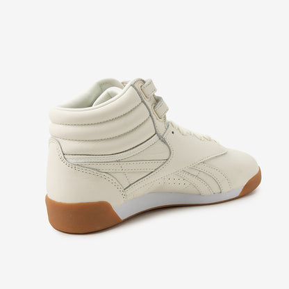 Reebok Freestyle HI リーボック W フリースタイル ハイ 100271745【レディース スエード ハイカット ダブルストラップ ゴールドロゴ ガムソール 26FW】
