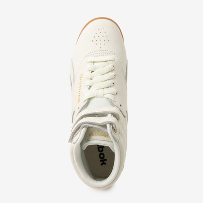 Reebok Freestyle HI リーボック W フリースタイル ハイ 100271745【レディース スエード ハイカット ダブルストラップ ゴールドロゴ ガムソール 26FW】