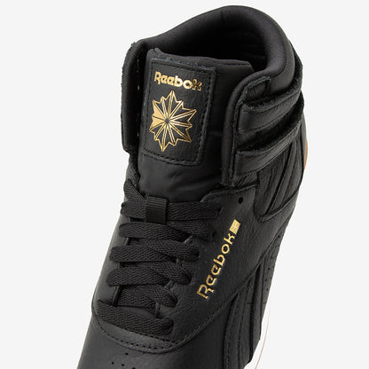 Reebok Freestyle HI リーボック W フリースタイル ハイ 100271746【レディース スエード ハイカット ダブルストラップ ゴールドロゴ ガムソール 26FW】