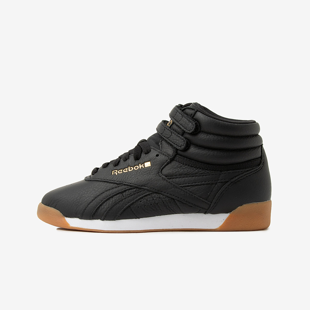 Reebok Freestyle HI リーボック W フリースタイル ハイ 100271746【レディース スエード ハイカット ダブルストラップ ゴールドロゴ ガムソール 26FW】