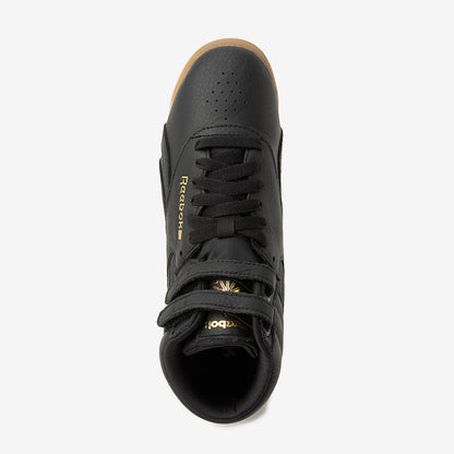 Reebok Freestyle HI リーボック W フリースタイル ハイ 100271746【レディース スエード ハイカット ダブルストラップ ゴールドロゴ ガムソール 26FW】
