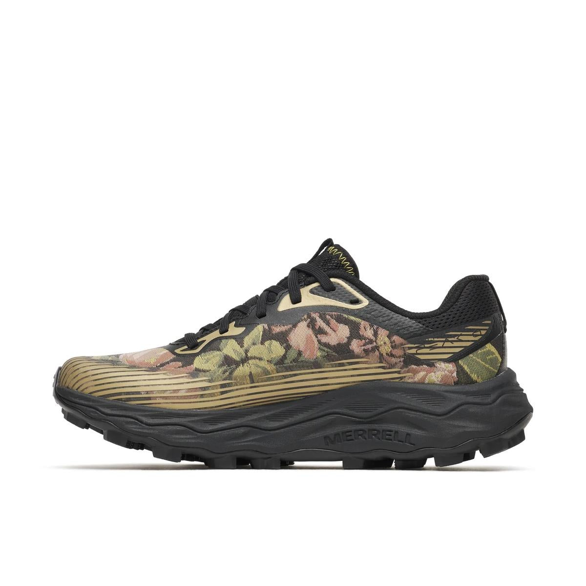 MERRELL AGILITY PEAK 6 OPULENT メレル アジリティ ピーク 6 オピュレント J00005607-OPULENT【レディース スニーカー 刺繍パッチ 花柄 クッション性 軽量 26FW】