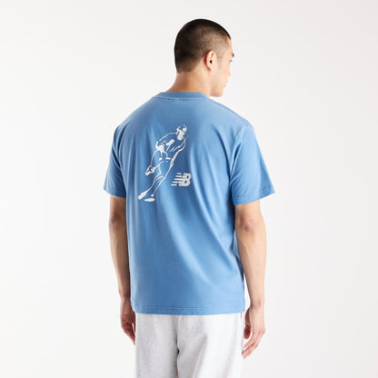 New Balance Shohei Ohtani Always On Logo Short Sleeve T-Shirt ニューバランス 大谷翔平 オールウェイズオンロゴ Tシャツ MT6224F【メンズ ロゴTシャツ Tシャツ カットソー スポーツウェア 快適 26FW】