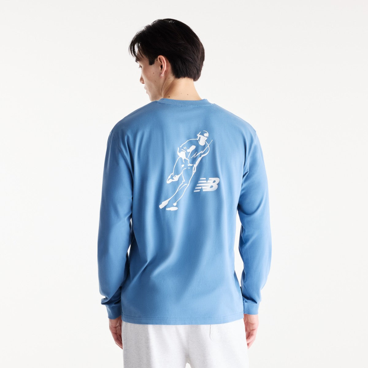 New Balance Shohei Ohtani Always On Logo Long Sleeve T-Shirt