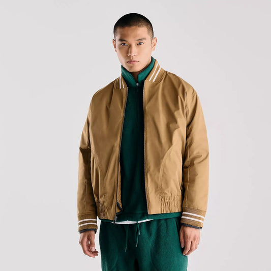 New Balance 大谷翔平 Signature 2in1 Varsity Jacket ニューバランス 大谷翔平 シグネチャー 2in1 バーシティジャケット MJ62H96U【メンズ スタジャン キルティング カジュアル デイリーユース 防寒 26FW】