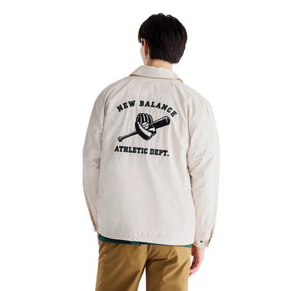 New Balance Shohei Ohtani Signature Coach Jacket ニューバランス 大谷翔平シグネチャーコーチジャケット MJ62W83【メンズ シグネチャー コーチジャケット ベースボールスタイル ロゴ刺繍 グラフィック刺繍 26FW】