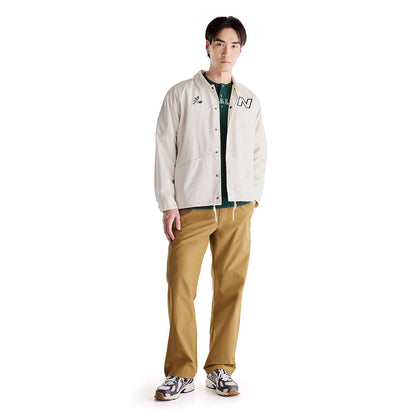 New Balance Shohei Ohtani Signature Coach Jacket ニューバランス 大谷翔平シグネチャーコーチジャケット MJ62W83【メンズ シグネチャー コーチジャケット ベースボールスタイル ロゴ刺繍 グラフィック刺繍 26FW】