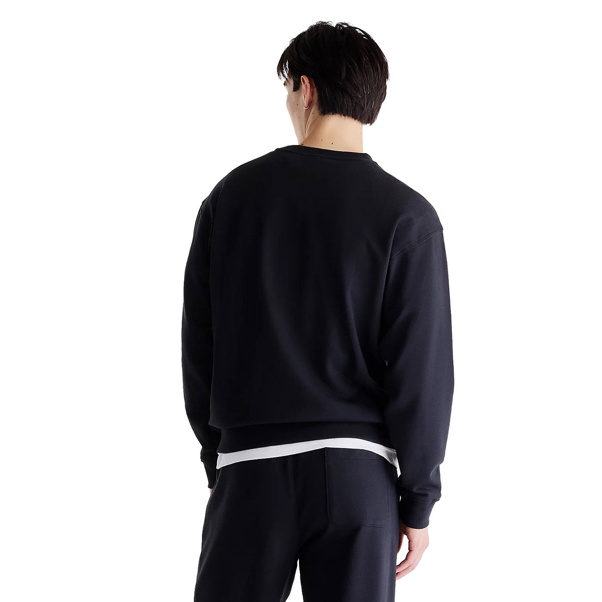New Balance Shohei Ohtani Always On Logo Sweat Crew ニューバランス 大谷翔平オールウェイズオンロゴスウェットクルー MT6208G【メンズ シグネチャー クルーネック スウェット 長袖 リブ袖 リブ裾 ロゴプリント 26FW】