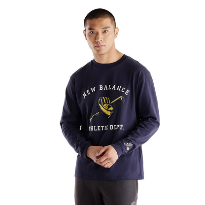 New Balance Shohei Ohtani Signature Long Sleeve T-Shirt ニューバランス 大谷翔平シグネチャーロングスリーブTシャツ MT6202L【メンズ シグネチャー 長袖Tシャツ グラフィックTシャツ ロングスリーブ 26FW】