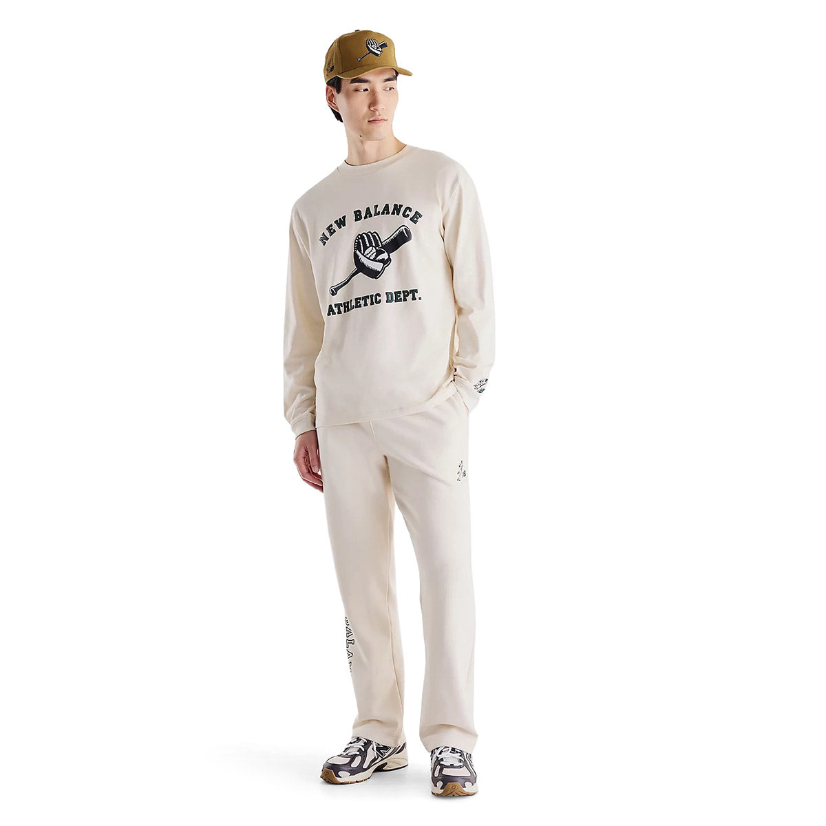 New Balance Shohei Ohtani Signature Long Sleeve T-Shirt ニューバランス 大谷翔平シグネチャーロングスリーブTシャツ MT6202L【メンズ シグネチャー 長袖Tシャツ グラフィックTシャツ ロングスリーブ 26FW】