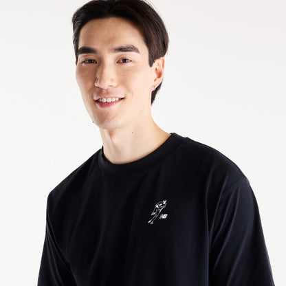 New Balance Shohei Ohtani Always On Logo Short Sleeve T-Shirt ニューバランス 大谷翔平 オールウェイズオンロゴ Tシャツ MT6224F【メンズ ロゴTシャツ Tシャツ カットソー スポーツウェア 快適 26FW】