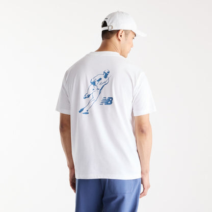 New Balance Shohei Ohtani Always On Logo Short Sleeve T-Shirt ニューバランス 大谷翔平 オールウェイズオンロゴ Tシャツ MT6224F【メンズ ロゴTシャツ Tシャツ カットソー スポーツウェア 快適 26FW】