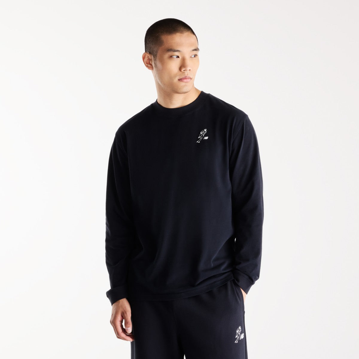 New Balance Shohei Ohtani Always On Logo Long Sleeve T-Shirt