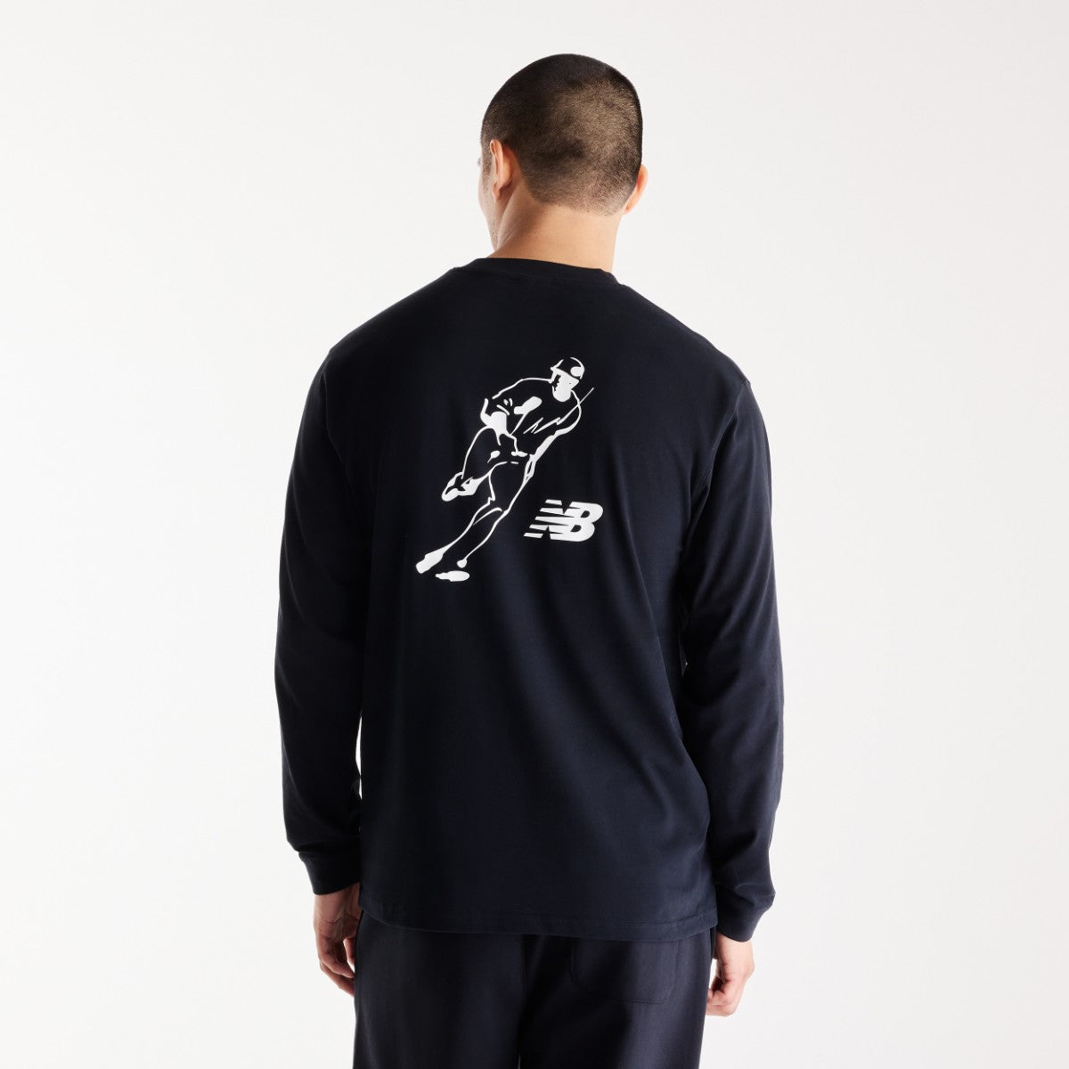 New Balance Shohei Ohtani Always On Logo Long Sleeve T-Shirt