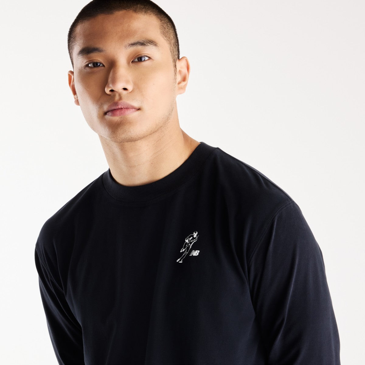 New Balance Shohei Ohtani Always On Logo Long Sleeve T-Shirt ニューバランス 大谷翔平 オールウェイズオンロゴ 長袖Tシャツ MT62G76【メンズ ロングスリーブTシャツ ロンT グラフィックTシャツ ロゴTシャツ 26FW】