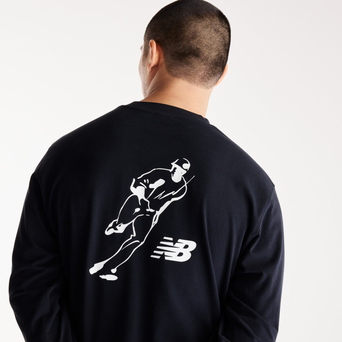 New Balance Shohei Ohtani Always On Logo Long Sleeve T-Shirt