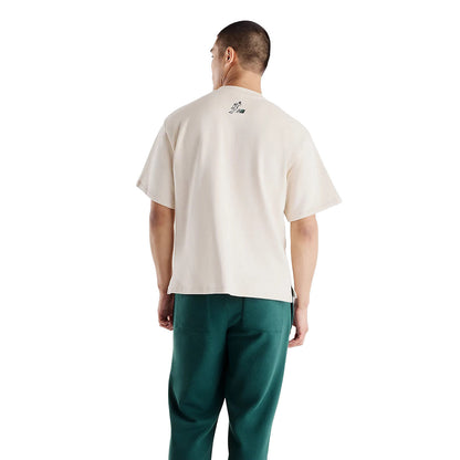 New Balance Shohei Ohtani Signature Henley Neck Short Sleeve T-Shirt ニューバランス 大谷翔平シグネチャーヘンリーネック MT62V56【メンズ シグネチャー ヘンリーネックTシャツ 半袖 ヘンリーネック フレンチテリー 26FW】