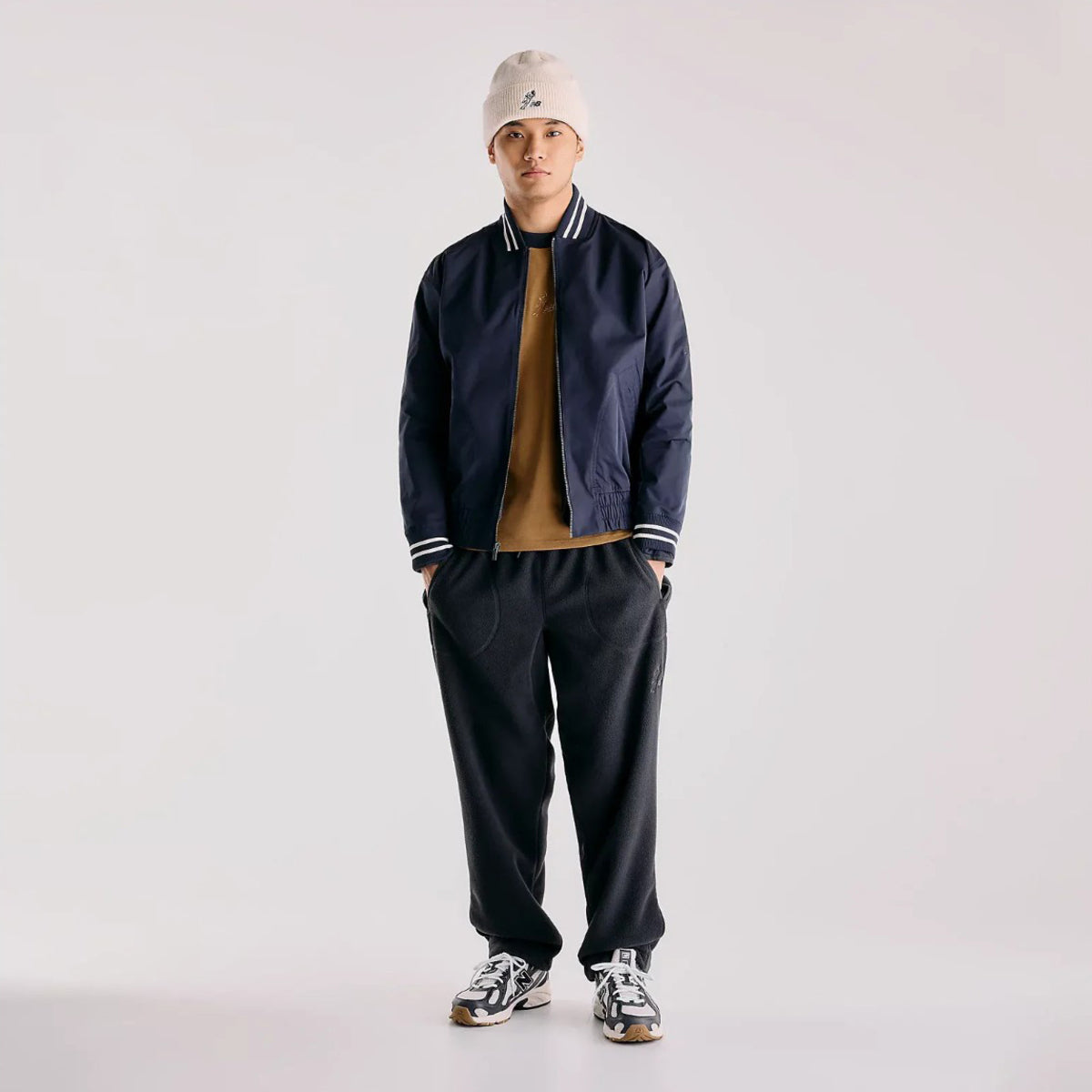 New Balance 大谷翔平 Signature Sweat Pants ニューバランス 大谷翔平 シグネチャースウェットパンツ MB62A491【メンズ フリースパンツ スウェットパンツ デイリーユース ロゴ刺繍 裏起毛 26FW】