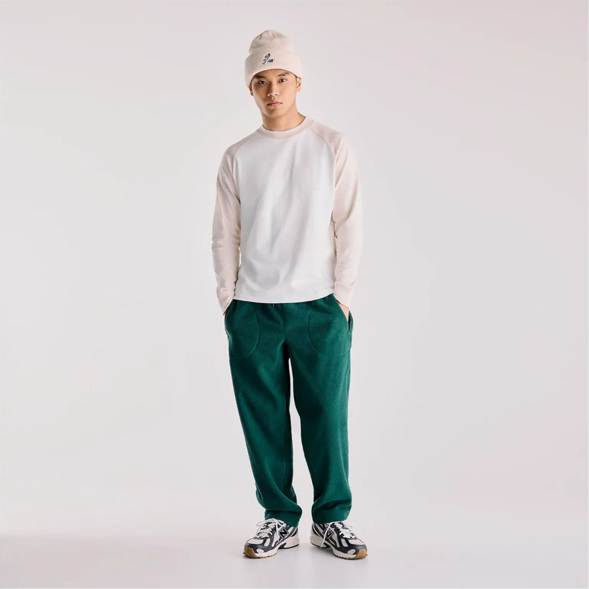 New Balance 大谷翔平 Signature Sweat Pants ニューバランス 大谷翔平 シグネチャースウェットパンツ MB62A491【メンズ フリースパンツ スウェットパンツ デイリーユース ロゴ刺繍 裏起毛 26FW】