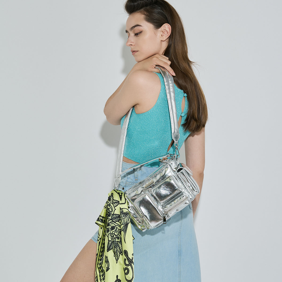 anna sui nyc Multi Pocket Mini Bag アナスイ エヌワイシー マルチポケットチビバッグ 13261030【レディース ハンドバッグ ショルダーバッグ 2way仕様 収納 コンパクト  26FW】
