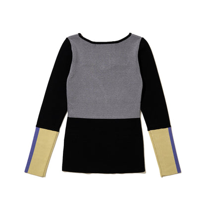 anna sui nyc Decolletage Knit Tops アナスイ エヌワイシー デコルテ ニットトップス 16217437【レディース 長袖 ニット生地  26FW】