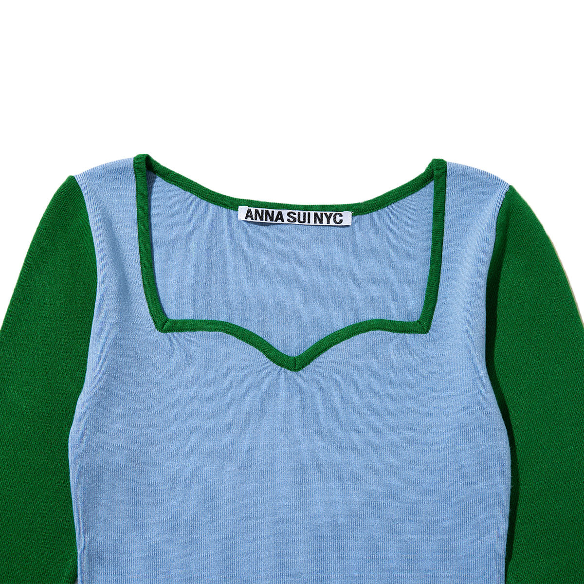 anna sui nyc Decolletage Knit Tops アナスイ エヌワイシー デコルテ ニットトップス 16217437【レディース 長袖 ニット生地  26FW】