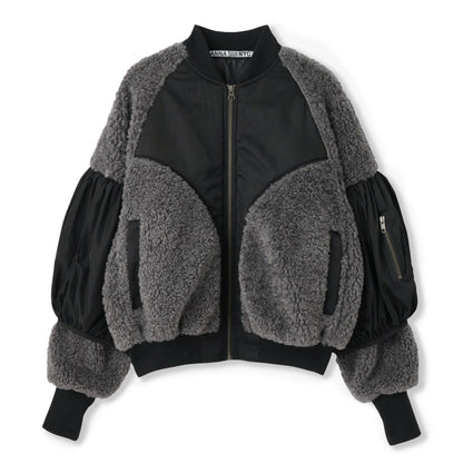 anna sui nyc 2FACES Blouson アナスイ エヌワイシー 2FACES ブルゾン 16229480【レディース ショート丈 スポーティー フェミニン ストリート 26FW】
