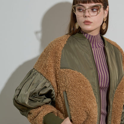 anna sui nyc 2FACES Blouson アナスイ エヌワイシー 2FACES ブルゾン 16229480【レディース ショート丈 スポーティー フェミニン ストリート 26FW】