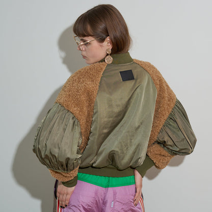 anna sui nyc 2FACES Blouson アナスイ エヌワイシー 2FACES ブルゾン 16229480【レディース ショート丈 スポーティー フェミニン ストリート 26FW】