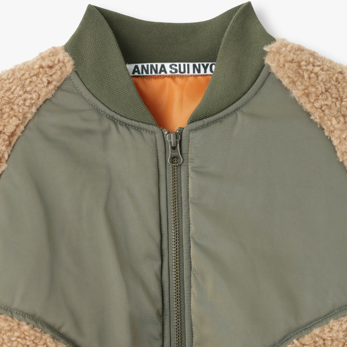 anna sui nyc 2FACES Blouson アナスイ エヌワイシー 2FACES ブルゾン 16229480【レディース ショート丈 スポーティー フェミニン ストリート 26FW】