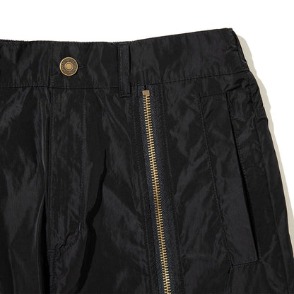 anna sui nyc Front Zip Barrel Pants アナスイ エヌワイシー フロントZIP バレルパンツ 16230449【レディース バレルパンツ スリット ファスナーデザイン 調整可能  26FW】
