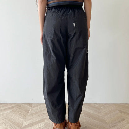 anna sui nyc Front Zip Barrel Pants アナスイ エヌワイシー フロントZIP バレルパンツ 16230449【レディース バレルパンツ スリット ファスナーデザイン 調整可能  26FW】