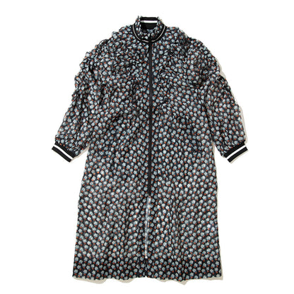 anna sui nyc MARY Dress Blouson アナスイ エヌワイシー MARY ドレスブルゾン 16240431【レディース ドレスブルゾン オーガンジー素材 フェミニン ギャザーシルエット 26FW】