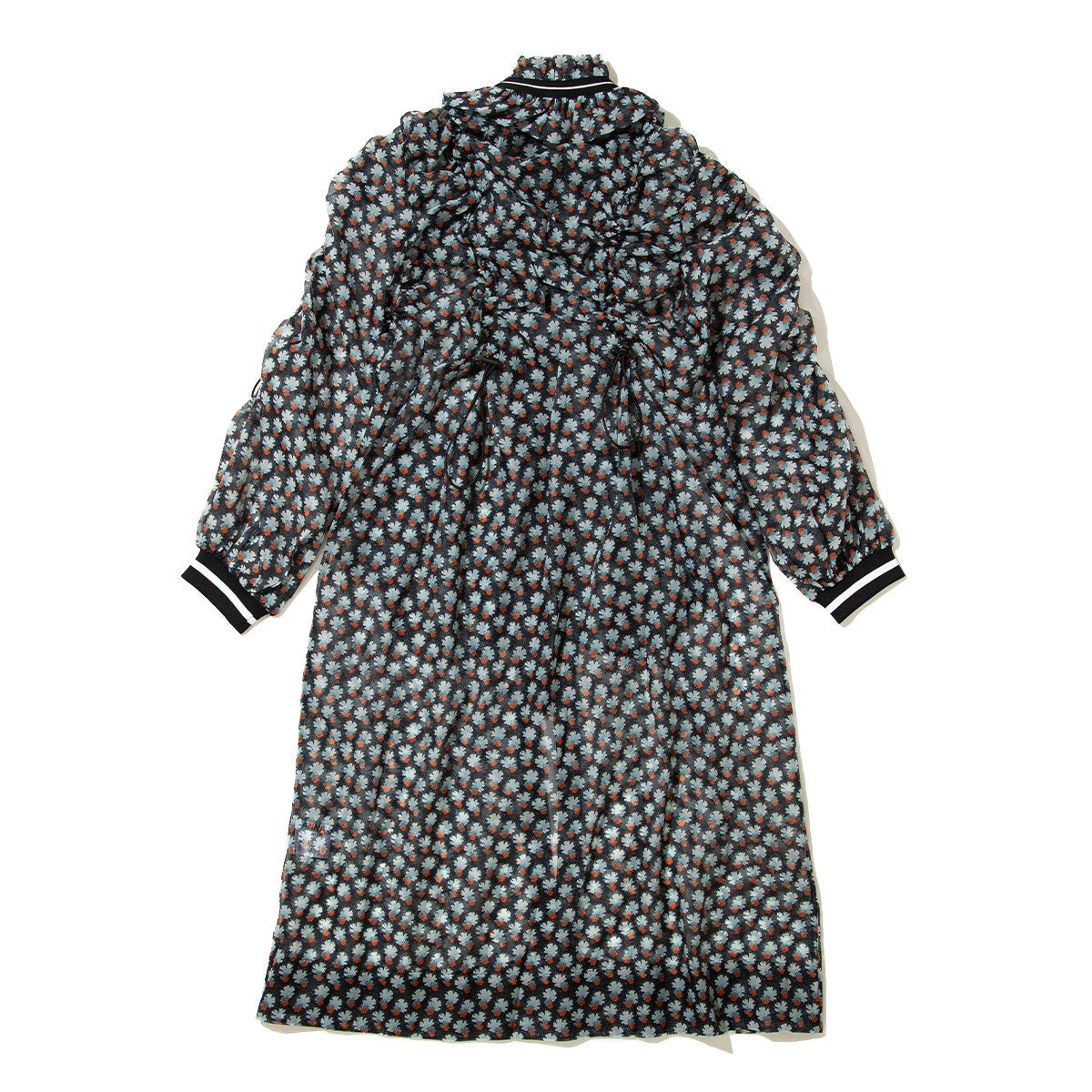 anna sui nyc MARY Dress Blouson アナスイ エヌワイシー MARY ドレスブルゾン 16240431【レディース ドレスブルゾン オーガンジー素材 フェミニン ギャザーシルエット 26FW】