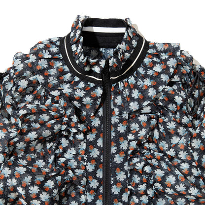 anna sui nyc MARY Dress Blouson アナスイ エヌワイシー MARY ドレスブルゾン 16240431【レディース ドレスブルゾン オーガンジー素材 フェミニン ギャザーシルエット 26FW】