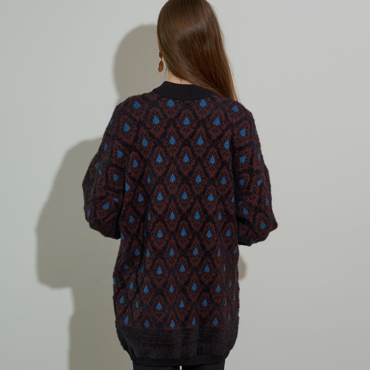 anna sui nyc Damask Knit One-piece アナスイ エヌワイシー ダマスクニットワンピース 16240473【レディース ミニワンピース チュニック カジュアル フェミニン 26FW】