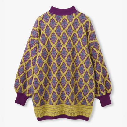 anna sui nyc Damask Knit One-piece アナスイ エヌワイシー ダマスクニットワンピース 16240473【レディース ミニワンピース チュニック カジュアル フェミニン 26FW】