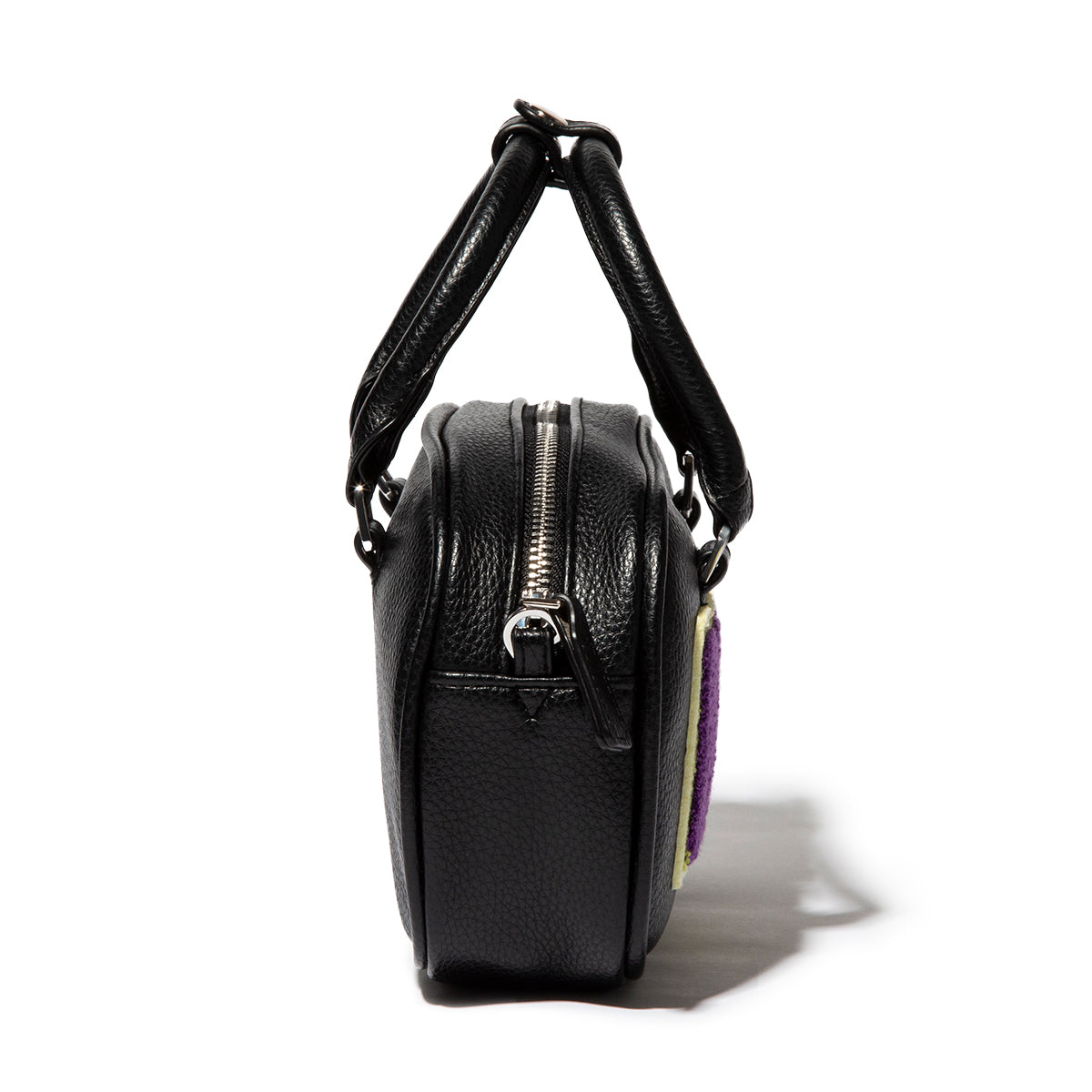 anna sui nyc Stadium Shoulder Bag アナスイ エヌワイシー スタジアムショルダーバッグ 16261492【レディース  ミニショルダーバッグ レトロスポーティー ワッペン 取り外し可能 26FW】