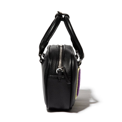 anna sui nyc Stadium Shoulder Bag アナスイ エヌワイシー スタジアムショルダーバッグ 16261492【レディース  ミニショルダーバッグ レトロスポーティー ワッペン 取り外し可能 26FW】