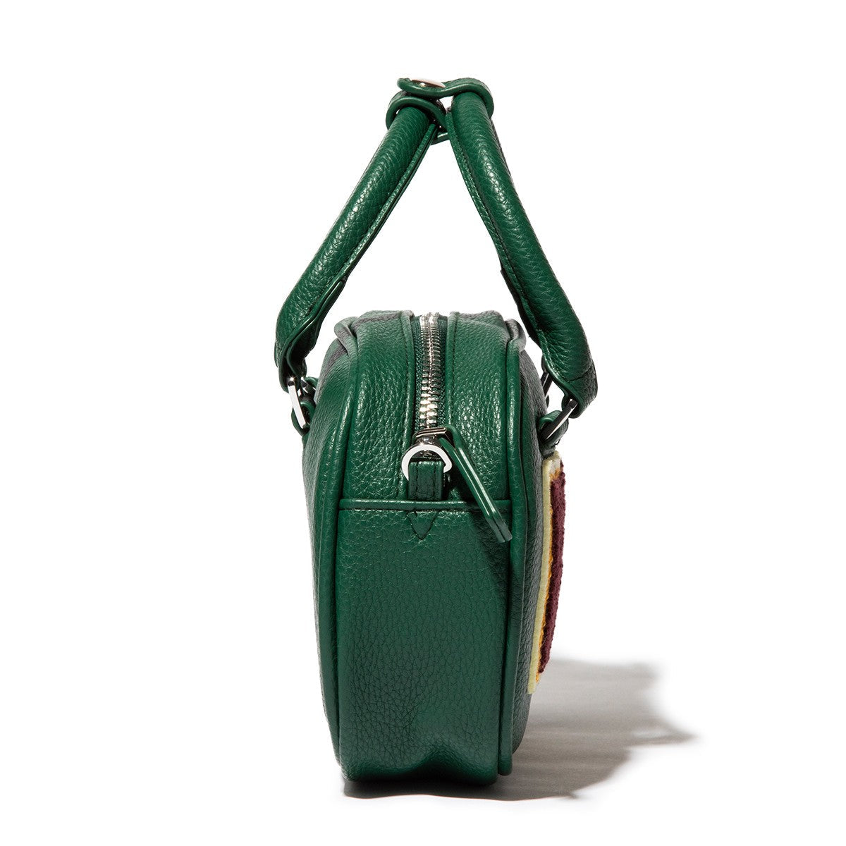anna sui nyc Stadium Shoulder Bag アナスイ エヌワイシー スタジアムショルダーバッグ 16261492【レディース  ミニショルダーバッグ レトロスポーティー ワッペン 取り外し可能 26FW】