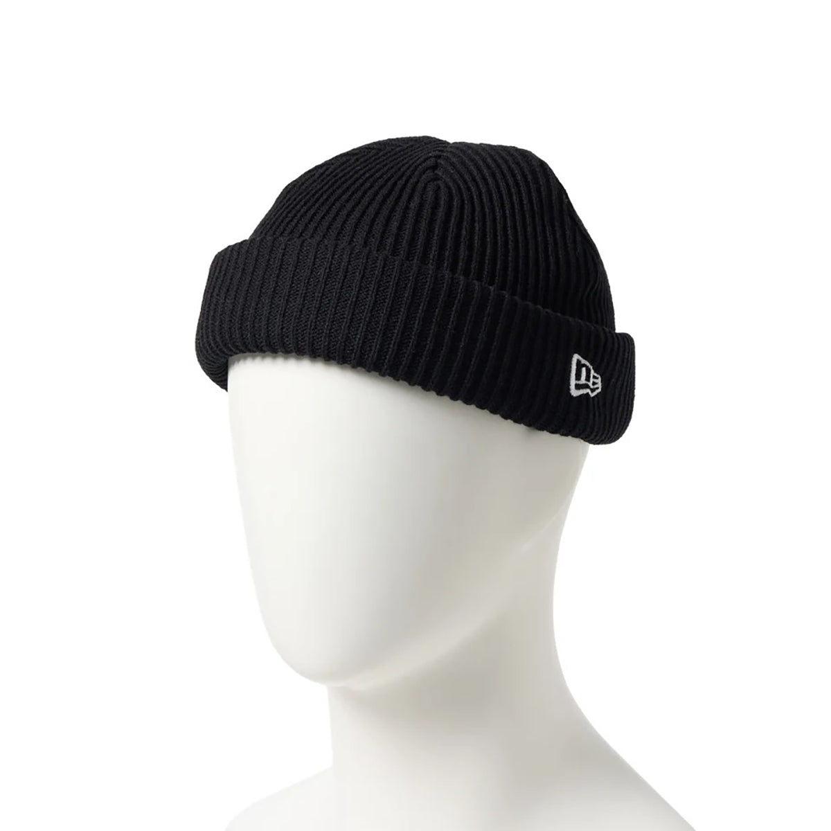 NEW ERA SHORT RIB CUFF KNIT ニューエラ ショート リブカフ ニット 15119600-108【メンズ ニット帽 ロールカフ カフニット 浅め 26FW】